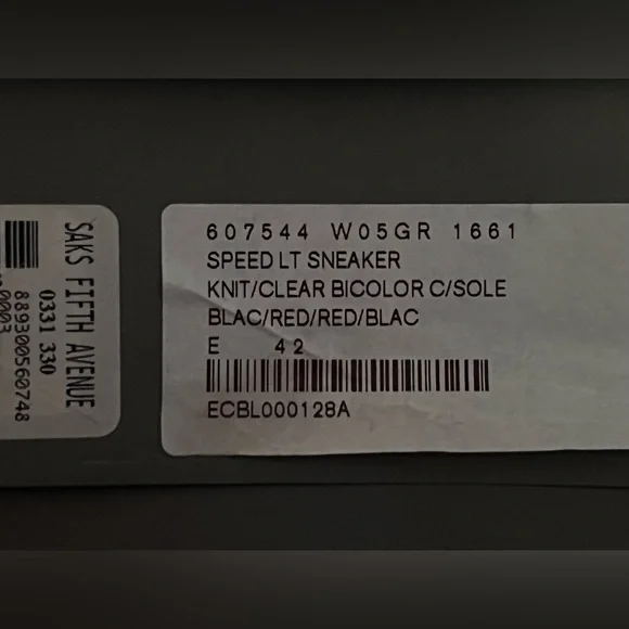BALENCIAGA trainer